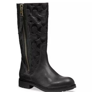 Coach Valentine Leather Boots